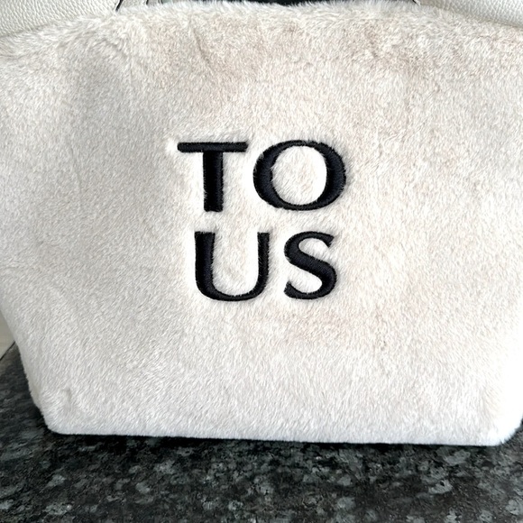 TOUS NEW FUR and leather bag authentic 100% - Picture 2 of 8